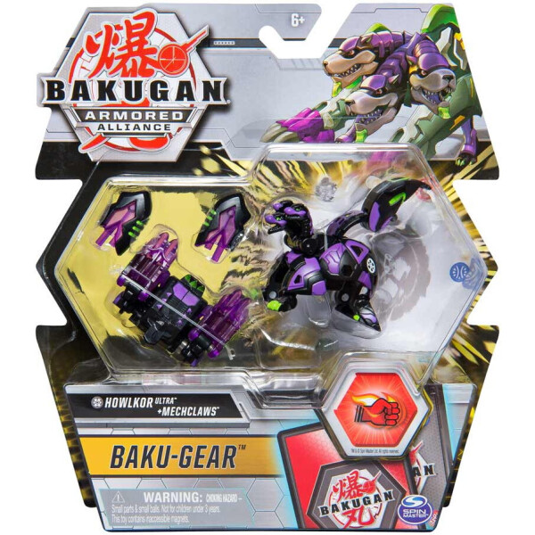 

Игровой набор с фигурками Spin Master Bakugan Armored Alliance: Холкор с комплектом оружия и брони (SM64443-1)