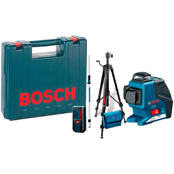 

Линейный лазерный нивелир Bosch GLL 3-80 + штатив BT 150 + приемник LR 6 + чехол + чемодан (06159940KD)