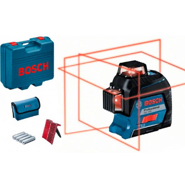 

Линейный лазерный нивелир Bosch GLL 3-80 + кейс + чехол (0601063S00)