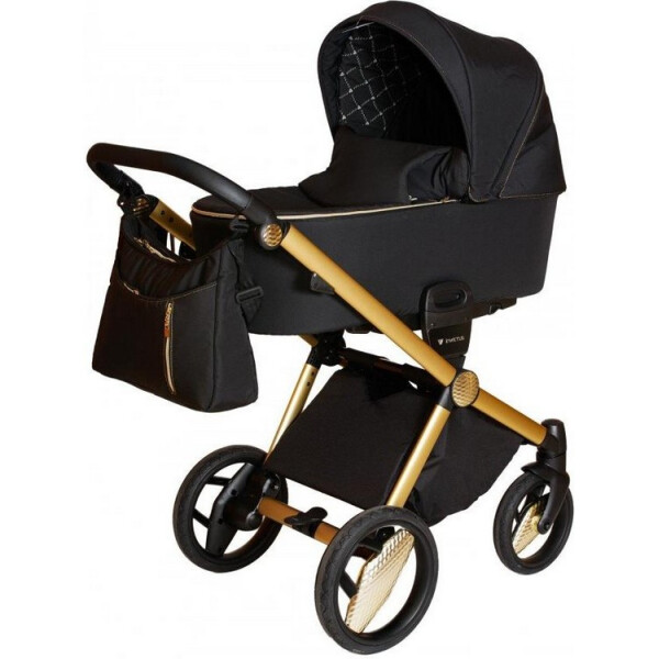 

Детская коляска универсальная 2 в1 Invictus V-PRAM GOLDEN LIGHT-BLACK SHINE GOLD