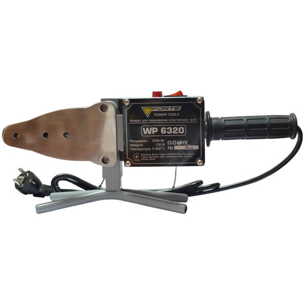 

Паяльник для пластиковых труб Forte WP6320 (35873)