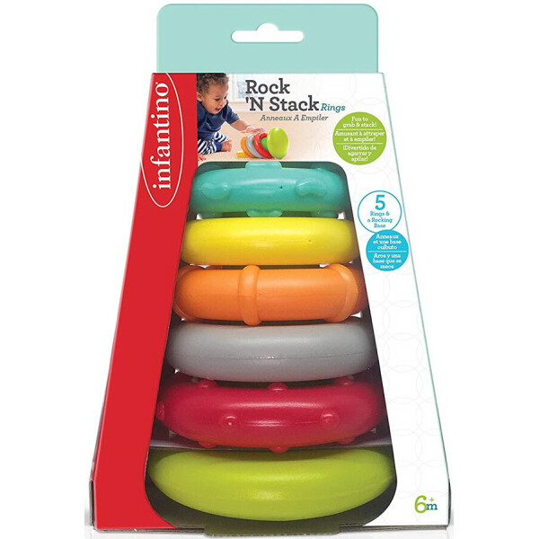 

Развивающая игрушка Infantino Пирамидка (216271I)