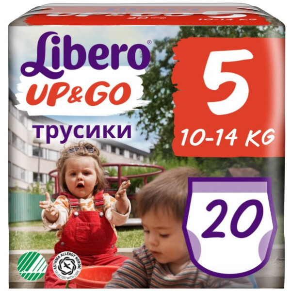 

Подгузник детский Libero Up&Go 5 (20) (7322541089591)