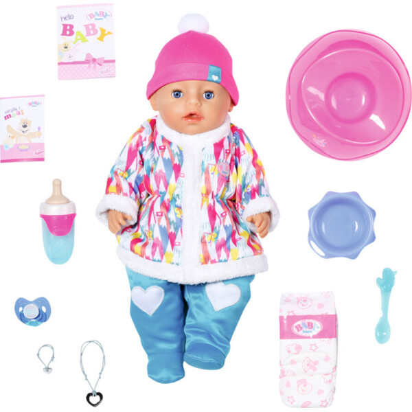 

Кукла Baby Born серии Нежные объятия Зимняя малышка 43 см с аксессуарами (831281)