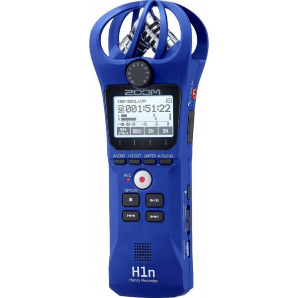 

Диктофон цифровой Zoom H1n Blue