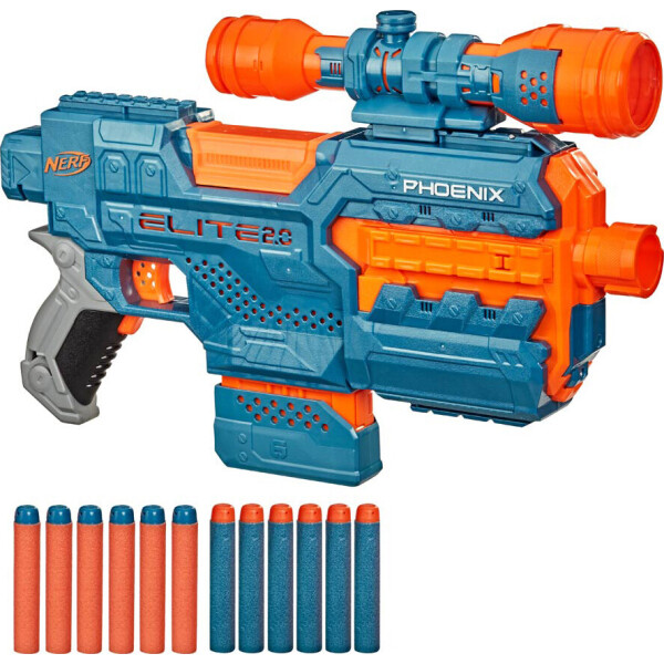 

Бластер игрушечный Hasbro Nerf Elite 2.0 Phoenix CS 6 (E9961)