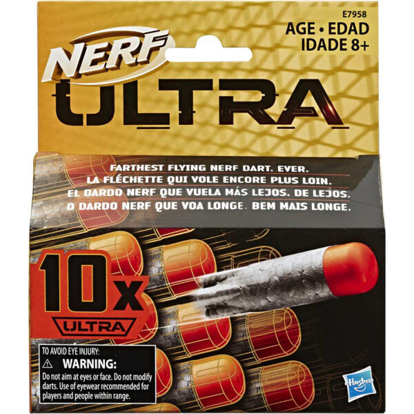 

Игрушечные патроны Hasbro Nerf Ultra 10 шт (E7958)