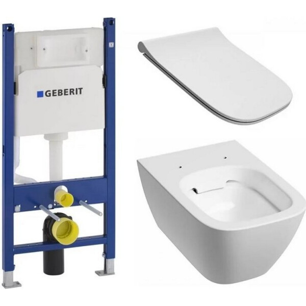 

Инсталляция GEBERIT с унитазом KOLO MODO PURE Rimfree Slim Soft Close, L33123000+L30115000+458.126.00.1