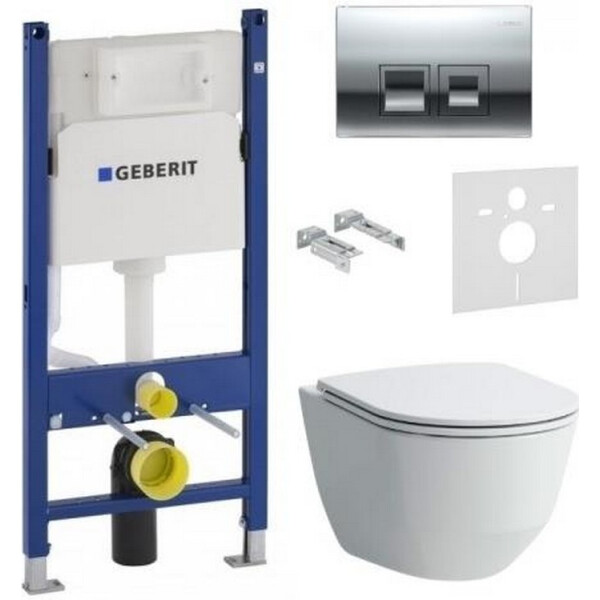 

Инсталляция GEBERIT с унитазом LAUFEN PRO Slim Soft Close и кнопкой, H8669570000001+458.126.00.1+115.135.21.1