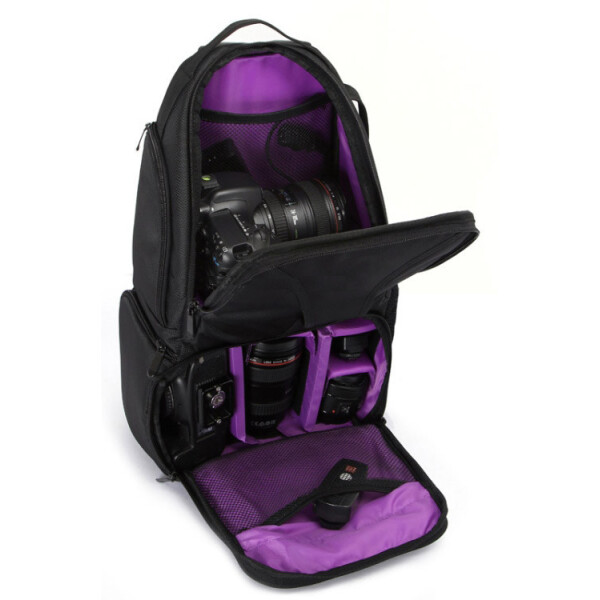 

Рюкзак Huwang DAC-0303P black/purple