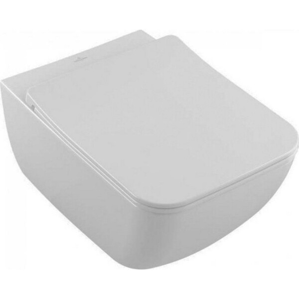 

Унитаз VILLEROY & BOCH VERITY LINE Slimseat Soft Close, 4615R001+8M19S101