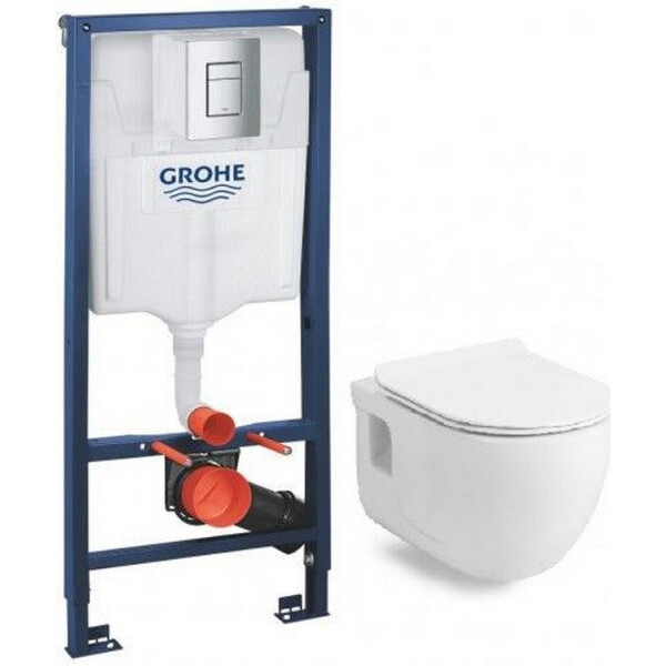 

Инсталляция GROHE с унитазом VOLLE ALTEA Soft Close, 13-64-267+38772001+37131000
