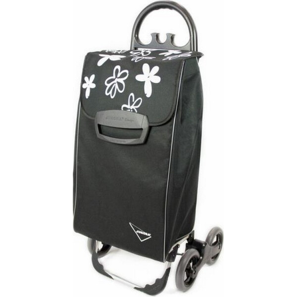 

Дорожная сумка -тележка Aurora Avanti 4 Basic 50 Black/Grey Flower (926879)