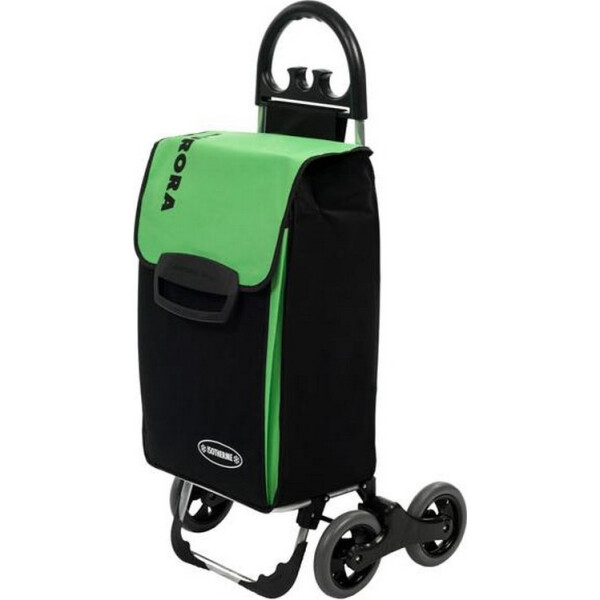 

Дорожная сумка -тележка Aurora Avanti 4_70 Black/Green (926870)