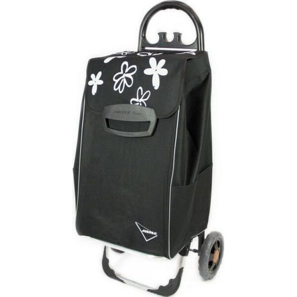 

Дорожная сумка -тележка Aurora Canadese 78 Black/Flower (926841)