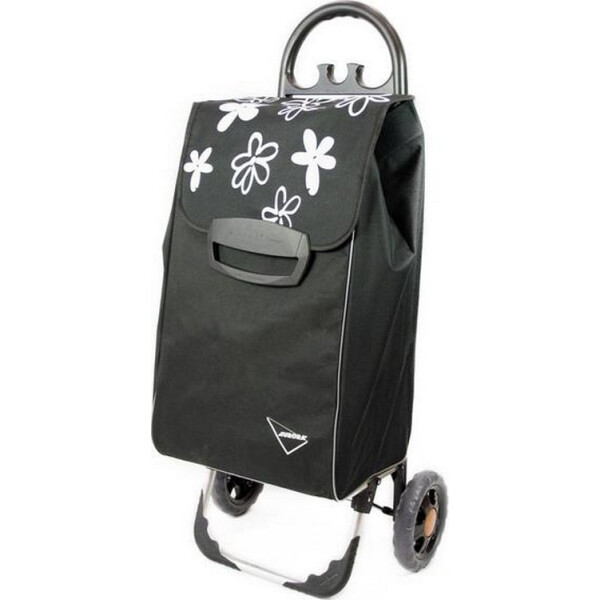 

Дорожная сумка -тележка Aurora Milano 60 Black/Flower (926859)
