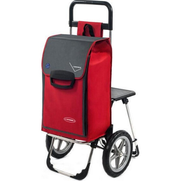 

Дорожная сумка -тележка Aurora Relax 65 Red/Grey (927142)