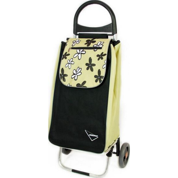 

Дорожная сумка -тележка Aurora Rio 50 Black/Beige Flower (926849)
