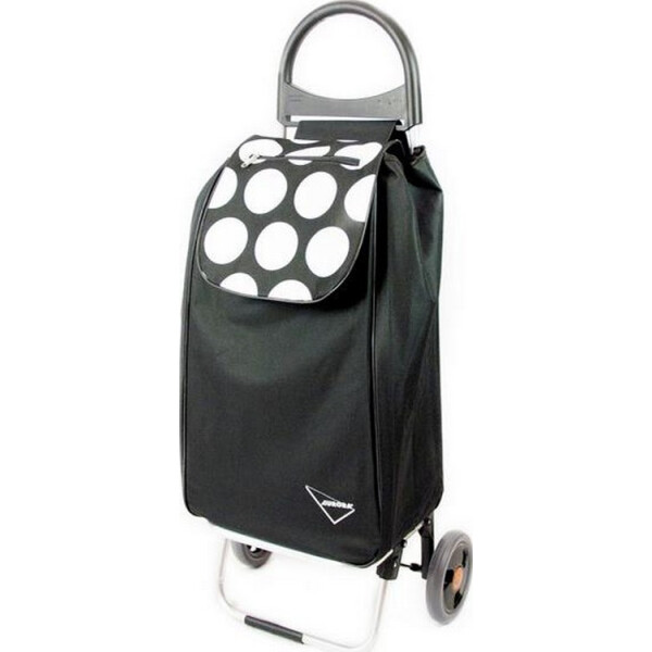 

Дорожная сумка -тележка Aurora Rio 50 Black/White Pois (926850)