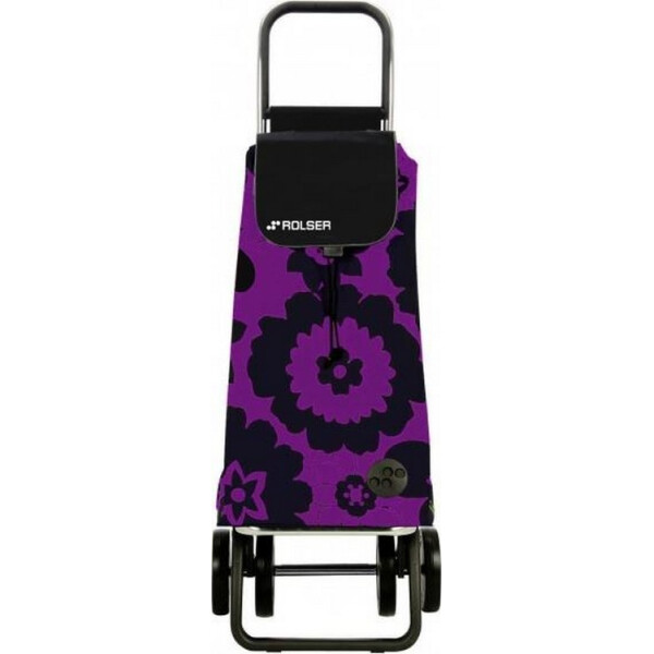 

-тележка Rolser Pack Flor Logic Dos+2_43 Lila Negro (925965)
