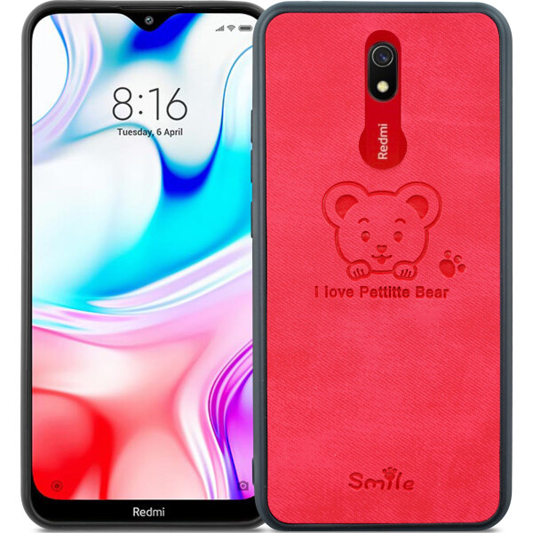 

Чехол DEF 3D Print TPU Bear Red для Xiaomi Redmi 8A