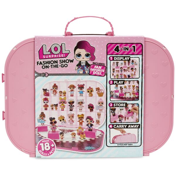 

Игровой набор с эксклюзивной куклой L.O.L. Surprise! Показ мод - Нежно-розовый (562696)