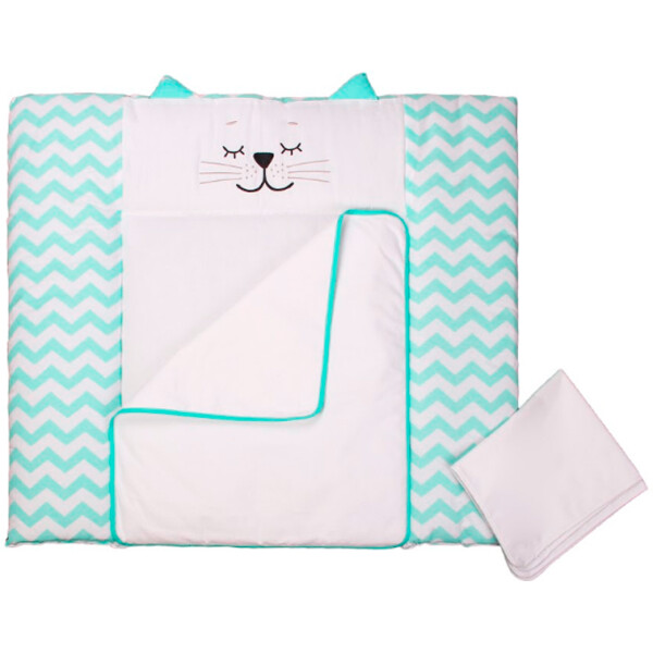 

Пеленальный матрасик Верес Smiling Animals mint 72х80 см