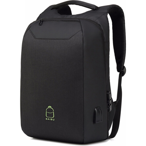 

Рюкзак Baibu для ноутбука 15.6 городской USB м3 lock-pack black