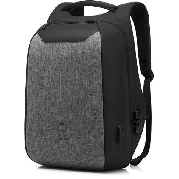 

Рюкзак Baibu для ноутбука 15.6 городской м3 lock-pack gray