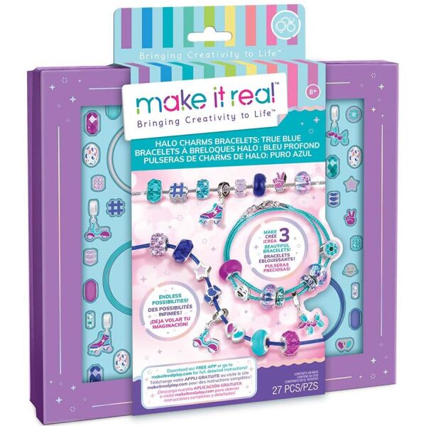

Набор для создания браслетов Make it Real Синее сияние (MR1721)