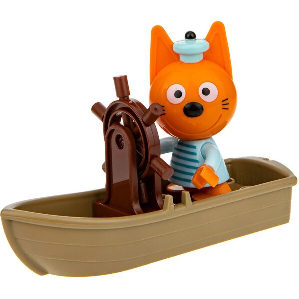 

Игровой набор Три кота Коржик с корабликом (Т19859)