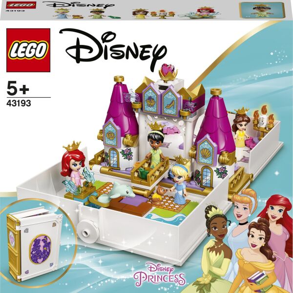 

LEGO® Disney Princess Книга сказочных приключений Ариэль, Белль, Золушки и Тианы (43193)