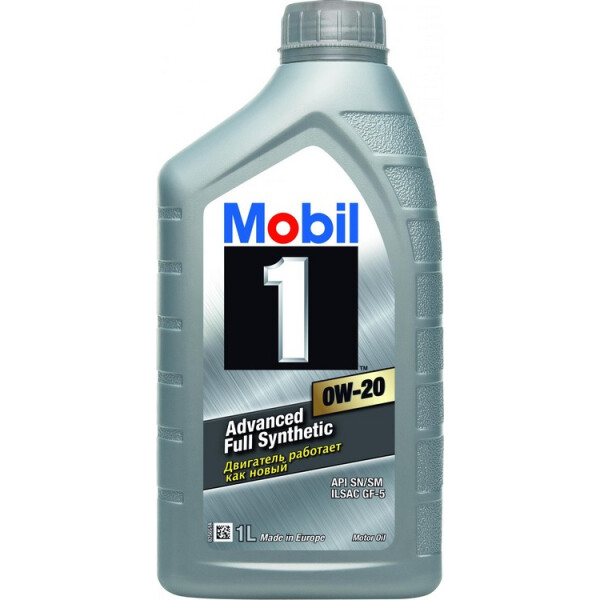

Моторное масло Mobil 0w20 GSP 1L EU-RU (42042)