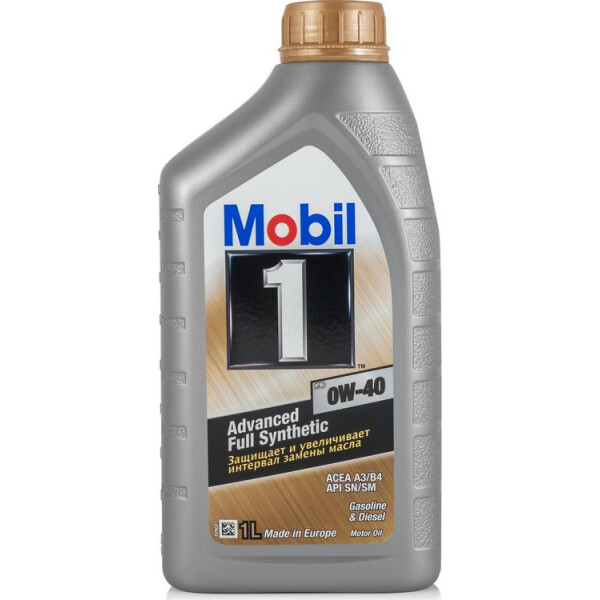 

Моторное масло Mobil FS 0w40 1L RU (152080)