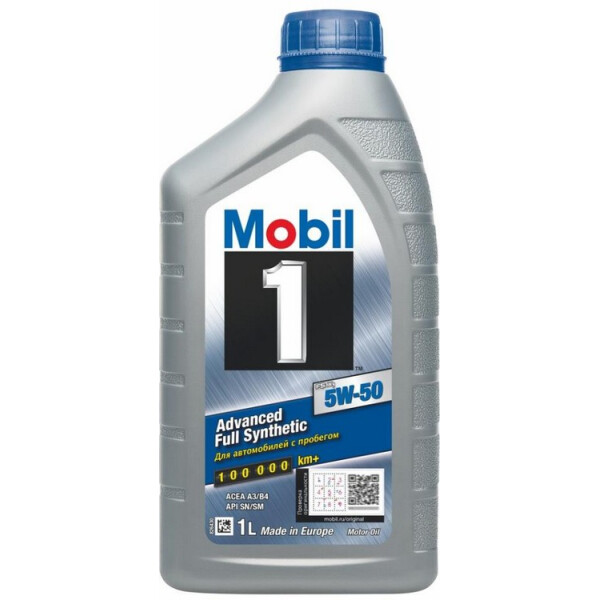 

Моторное масло Mobil FS X1 5w50 1L RU (153631)