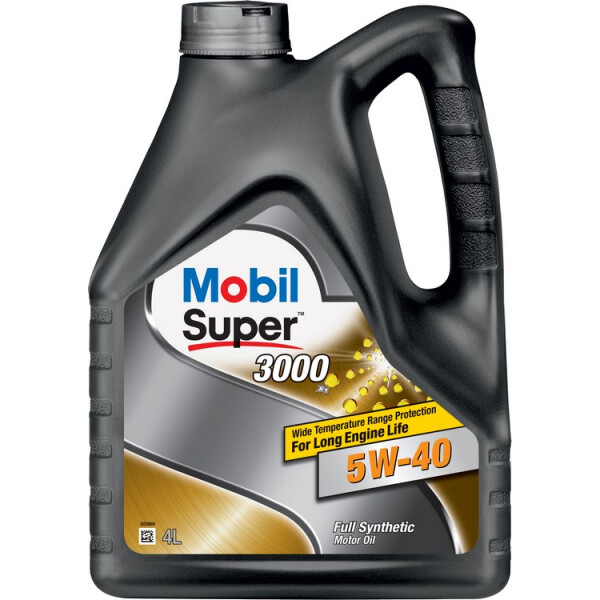 

Моторное масло Mobil Super 3000 X1 5W-40 4л