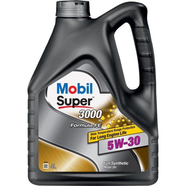 

Моторное масло Mobil Super 3000 X1 Formula FE 5W-30 4л