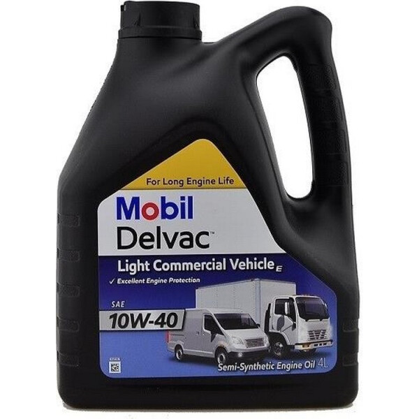 

Моторное масло Mobil Delvac LCV 10w40 4L (150002)
