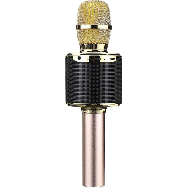 

​Беспроводной караоке микрофон Handheld KTV K-318 Rose Gold