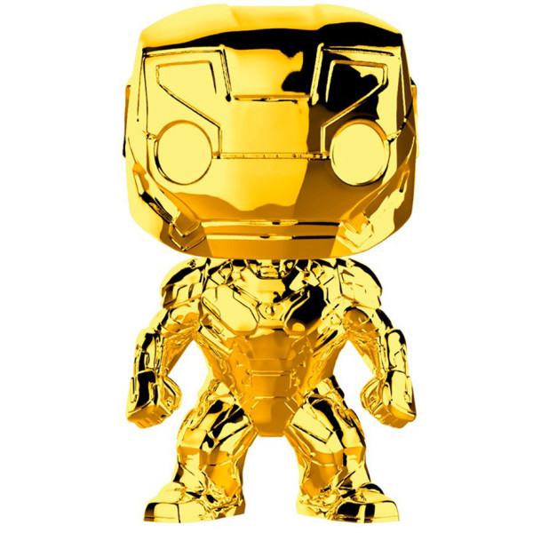 

Фигурка FunKo Pop Золотой хром Железный человек (33434)