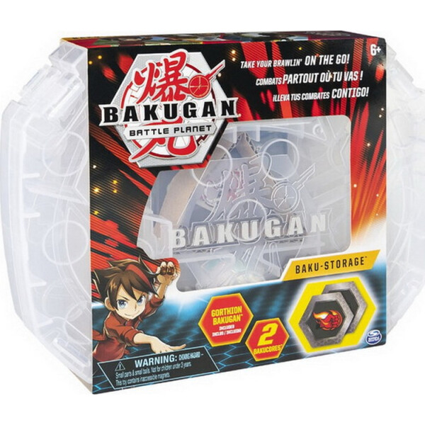 

Кейс для хранения Spin Master Bakugan Battle planet прозрачный SM64430-4