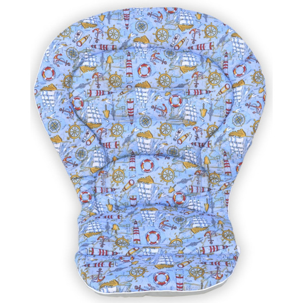 

Чехол к стульчику для кормления Chicco Polly Magic 3 в 1 морской