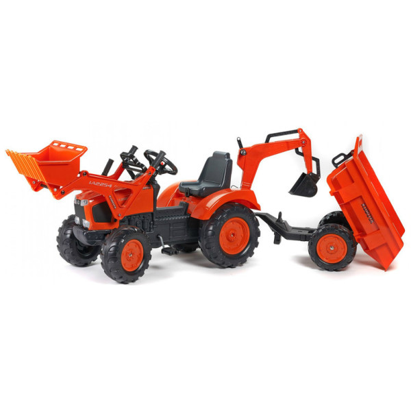 

Детский трактор Falk 2090Z Kubota на педалях Красный