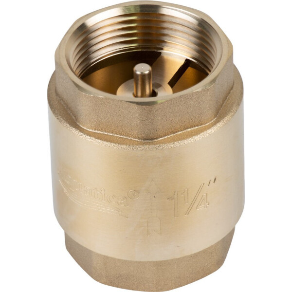 

Клапан обратный Aquatica F1 1/4"×F1 1/4" (латунь) euro 410г (779656)