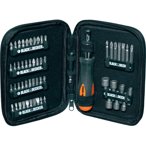

Набор инструментов Black&Decker 56 предметов (A7104-XJ)