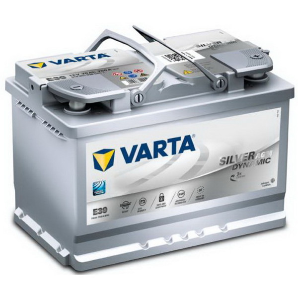 

Автомобильный аккумулятор VARTA 70Ah-12v Start-Stop Plus AGM (R, EN760)