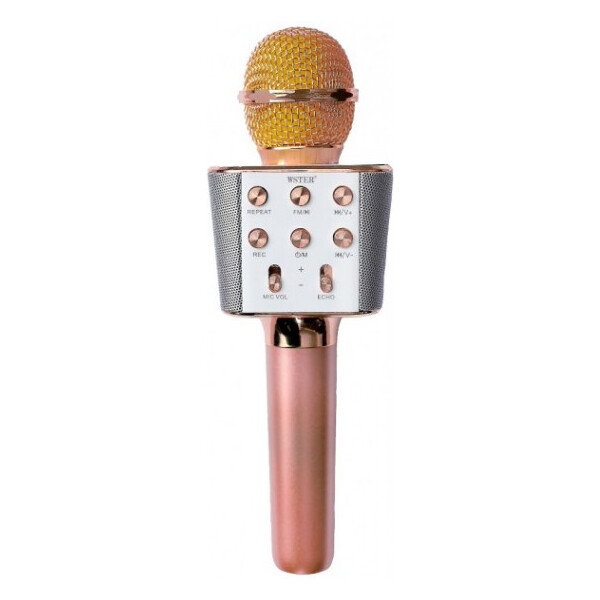 

Микрофон-Караоке Bluetooth WSTER WS-1688 Original Rose