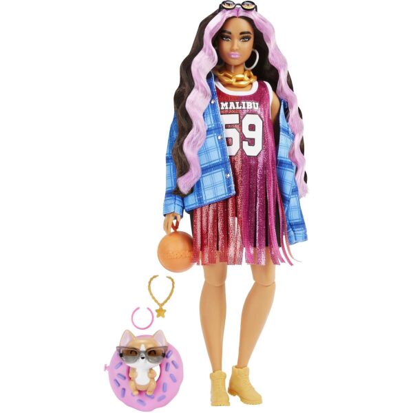

Кукла Barbie Extra в баскетбольной одежде (HDJ46)