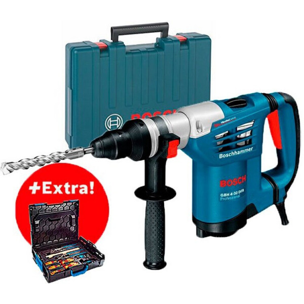 

Перфоратор Bosch GBH 4-32 DFR + набор Gedore + чемодан L-boxx (0615990J70)