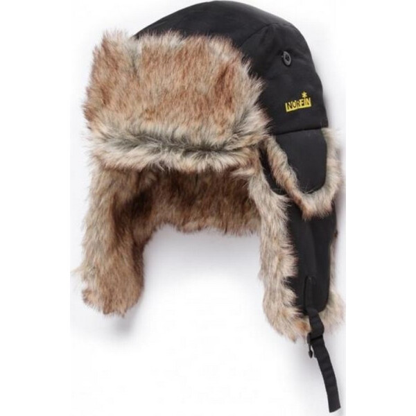 

-ушанка с мехом Norfin USHANKA (подкл.штучне.штучне мех / черная) р.XL (302786-XL)